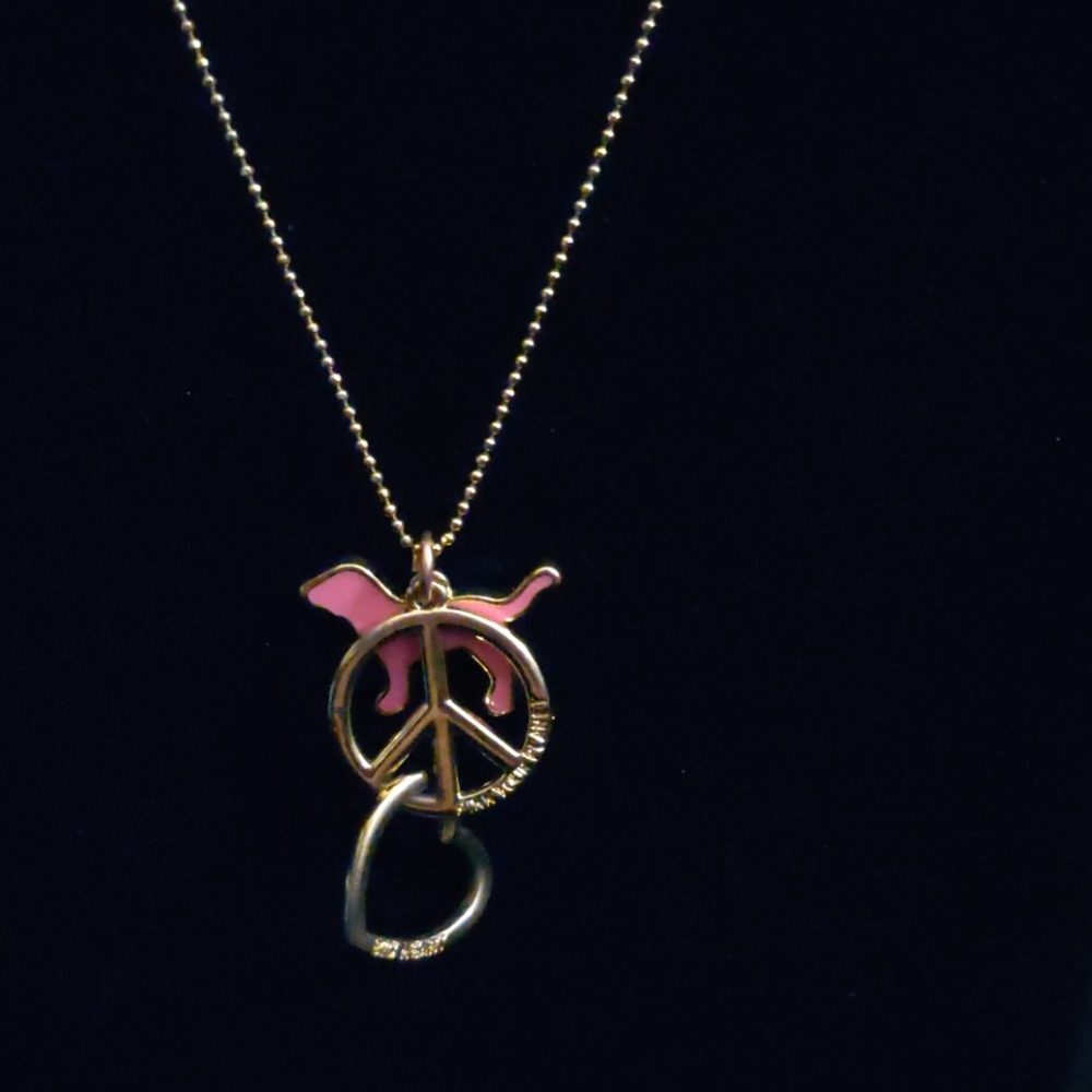 Pink Victoria Secret necklace